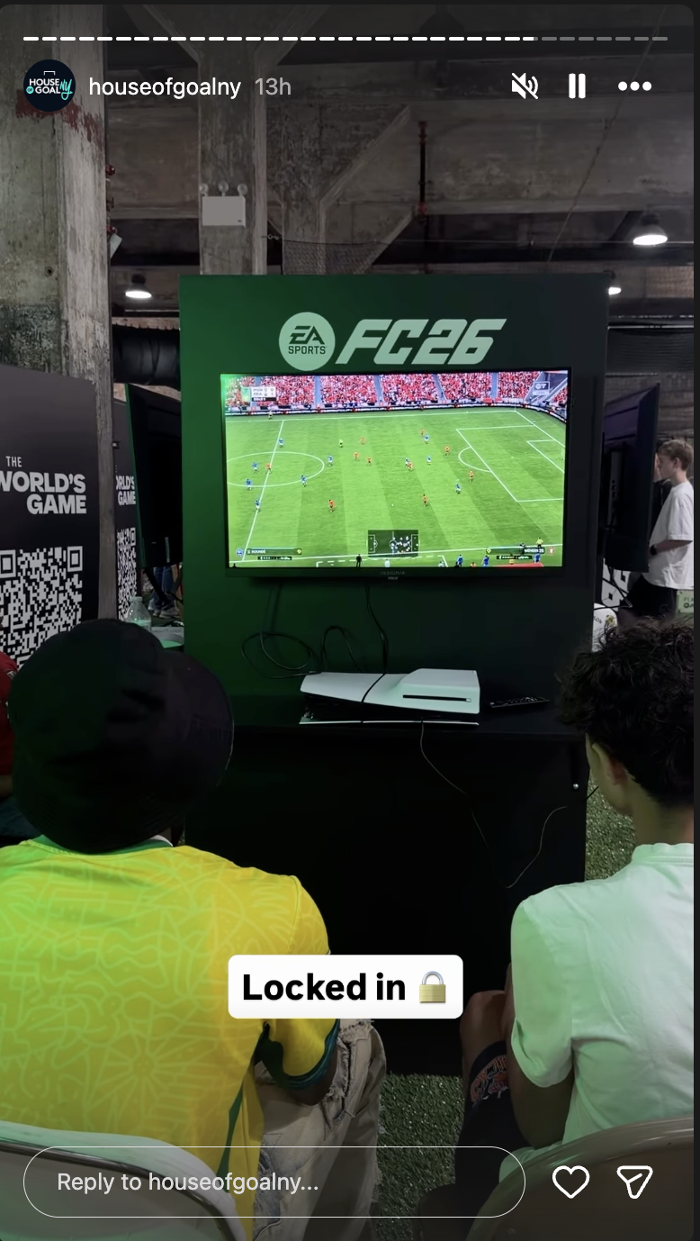 House Of Goal Ny - Instagram Story
